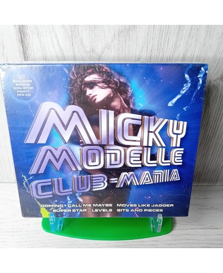 MICKY MODELLE CLUB MANIA ALBUM 2 CD - RARE RETRO DANCE MUSIC - NEW SEALED !!