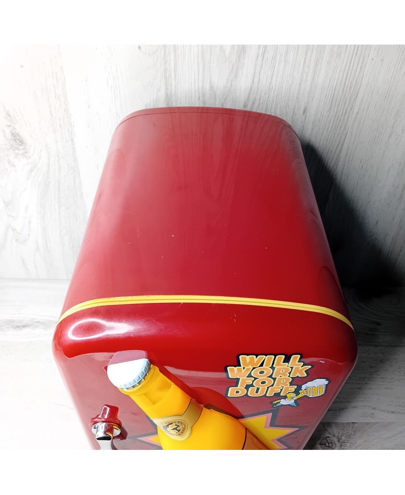 MOES BAR DUFF BEER WESCO SIMPSONS MINI FRIDGE RARE RETRO VINTAGE 2002