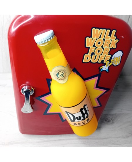 MOES BAR DUFF BEER WESCO SIMPSONS MINI FRIDGE RARE RETRO VINTAGE 2002