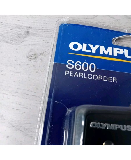 OLYMPUS S600 PEARLCORDER MICRO CASSETTE RECORDER - NEW IN BOX - V.RARE