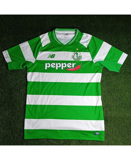 SHAMROCK ROVERS HOME JERSEY NEW BALANCE 2016 MENS MEDIUM - RARE FOOTBALL SHIRT