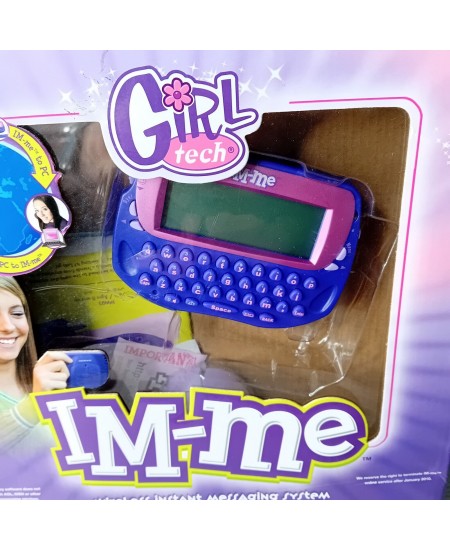 GIRL TECH IM-ME  - V.RARE TOY RADICA 2007 WIRELESS INSTANT MESSAGING -RARE RETRO