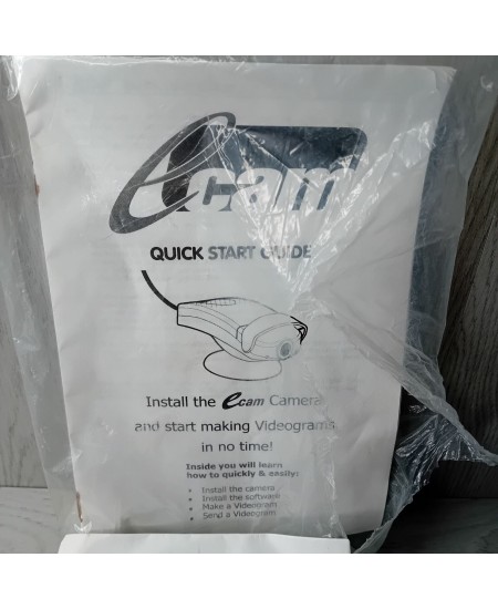 ECAM QUICK START GUIDE SOFTWARE DISC ULEADS IPHOTO PC CD ROM RARE RETRO SOFTWARE