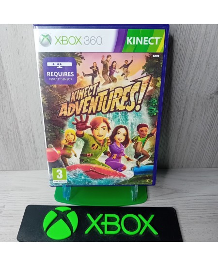 KINECT ADVENTURES XBOX 360 GAME - RARE RETRO VINTAGE GAMING