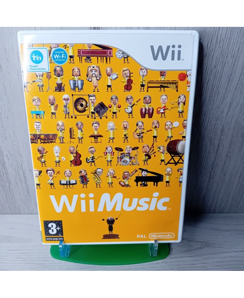 WII MUSIC NINTENDO WII GAME - RARE RETRO VINTAGE GAMING