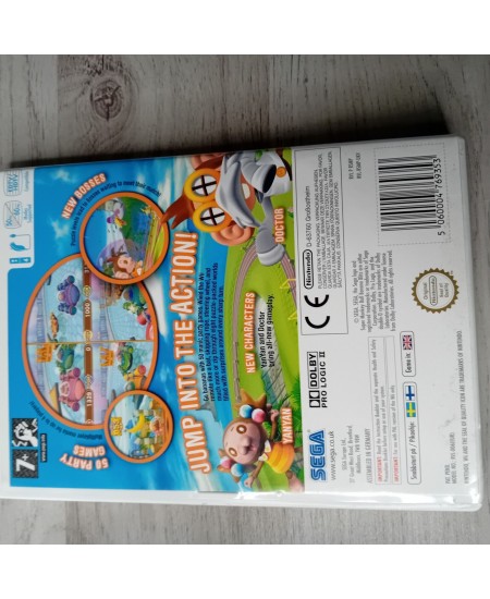 SUPER MONKEY BALL BANANA BLITZ NINTENDO WII GAME - RARE RETRO VINTAGE GAMING