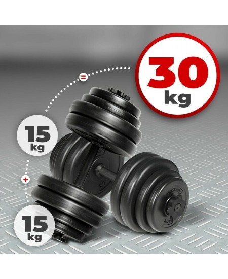 Physics® dumbbell set 30 kg dumbbell discs dumbbell set dumbbells-