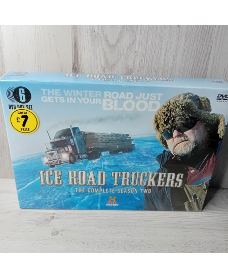 ICE ROAD TRUCKERS SEASON 2, 6 DVD BOXSET - NEW SEALED RARE  RETRO TV SHOW